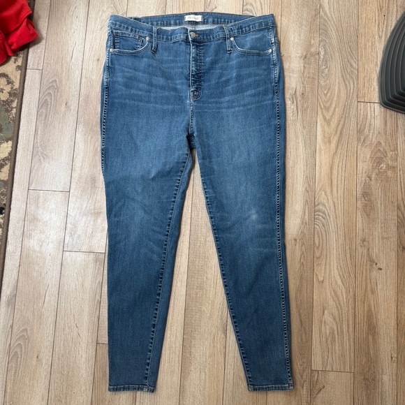 Madewell 10” High-rise Skinny size 36T - Picture 2 of 10